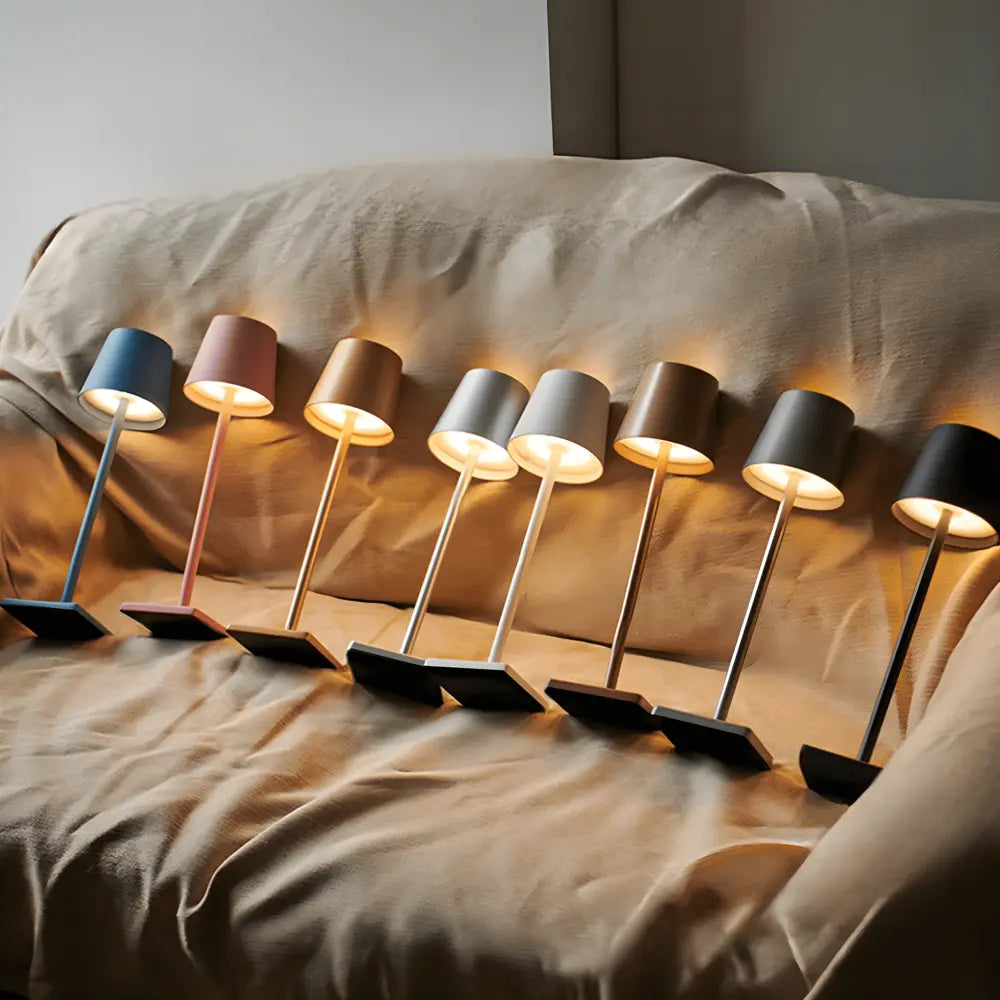 Aurenel - Skandináv alumínium vezeték nélküli LED asztali lámpa