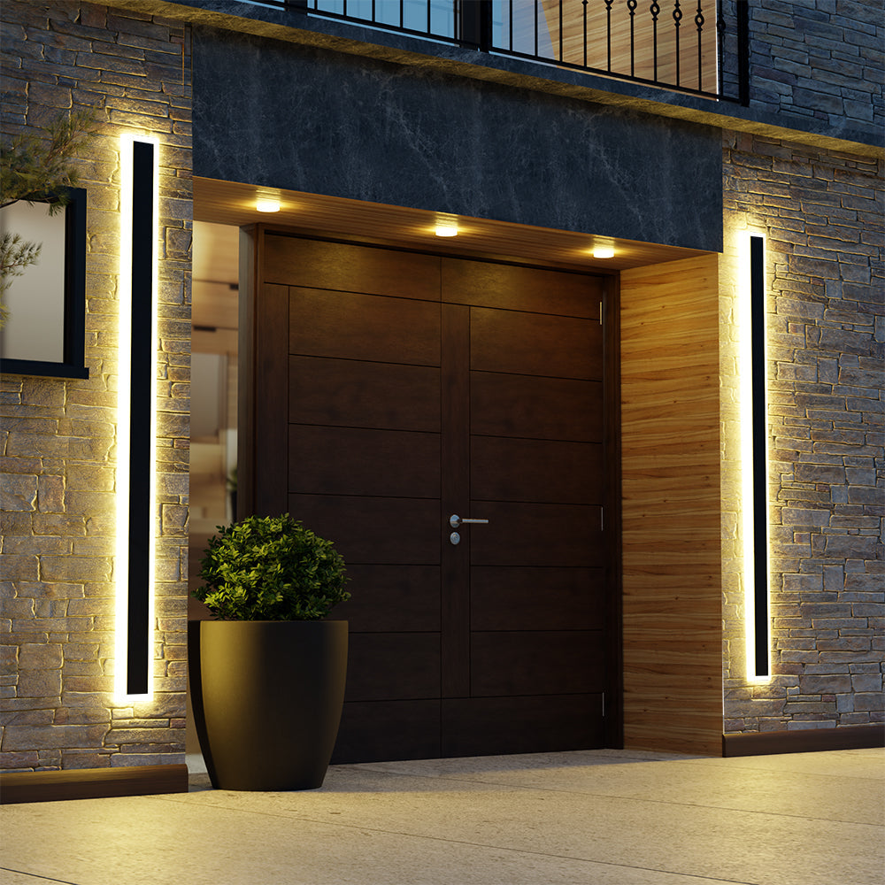 Lovara – Minimalistické venkovní nástěnné LED svítidlo IP65