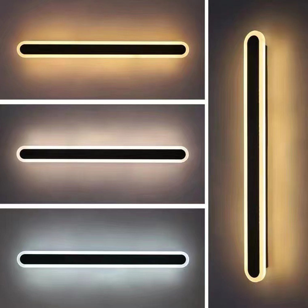 Melysian – Applique murale LED linéaire dimmable pour extérieur