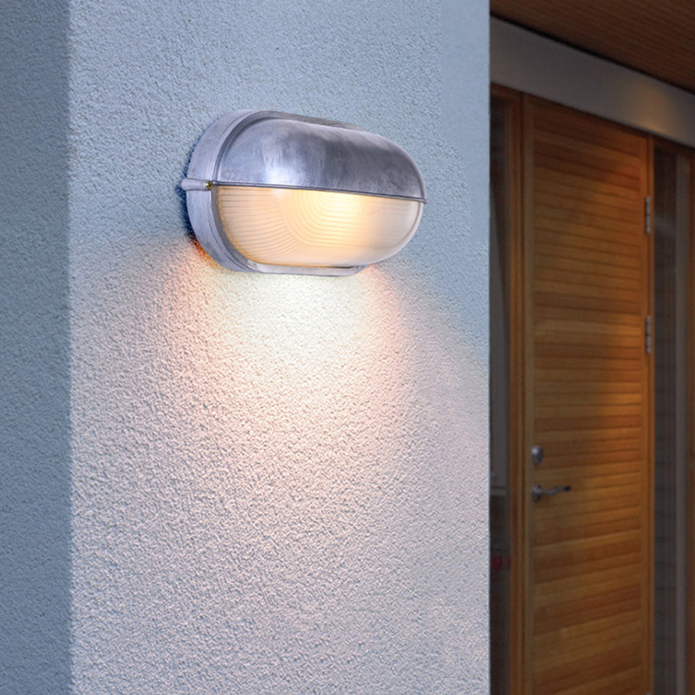 Doreth - Retro Industrial Vintage Glass IP65 Waterproof Outdoor Wall Light