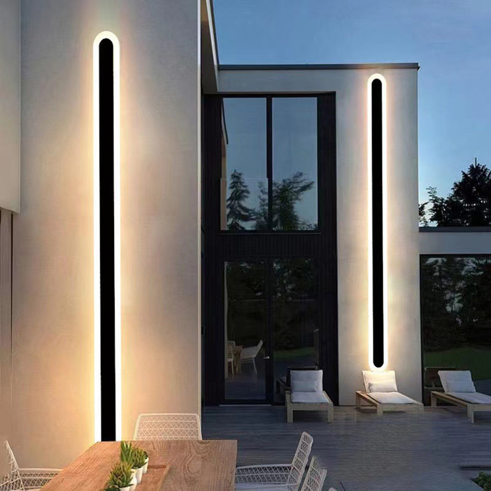Melysian – Applique murale LED linéaire dimmable pour extérieur