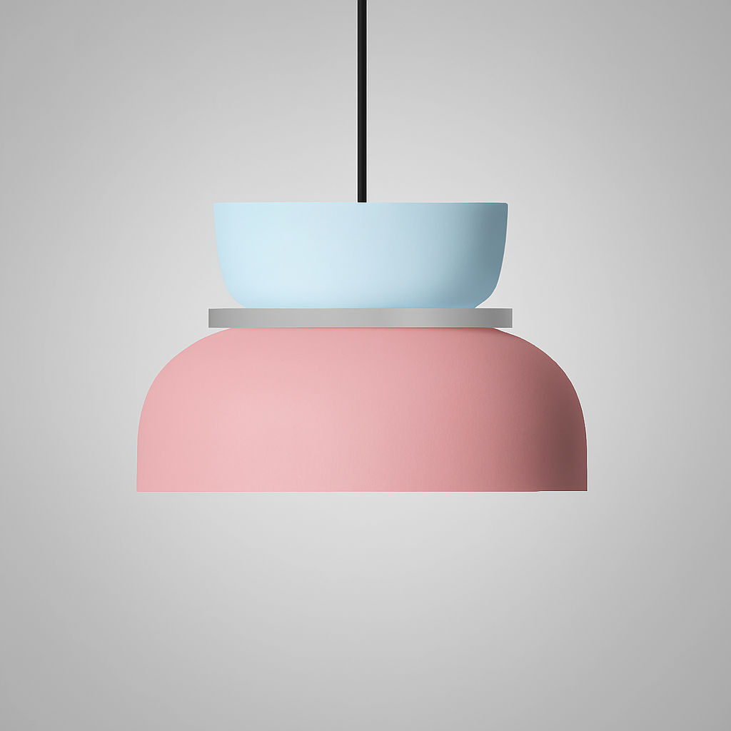 Zenvoria – Nordic Dual Tone Dome Pendant Light LED