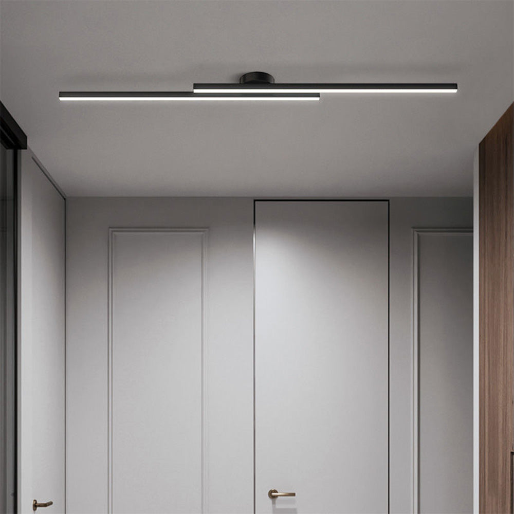 Cavien – Lámpara de Techo LED Lineal de Aluminio Ultrafina