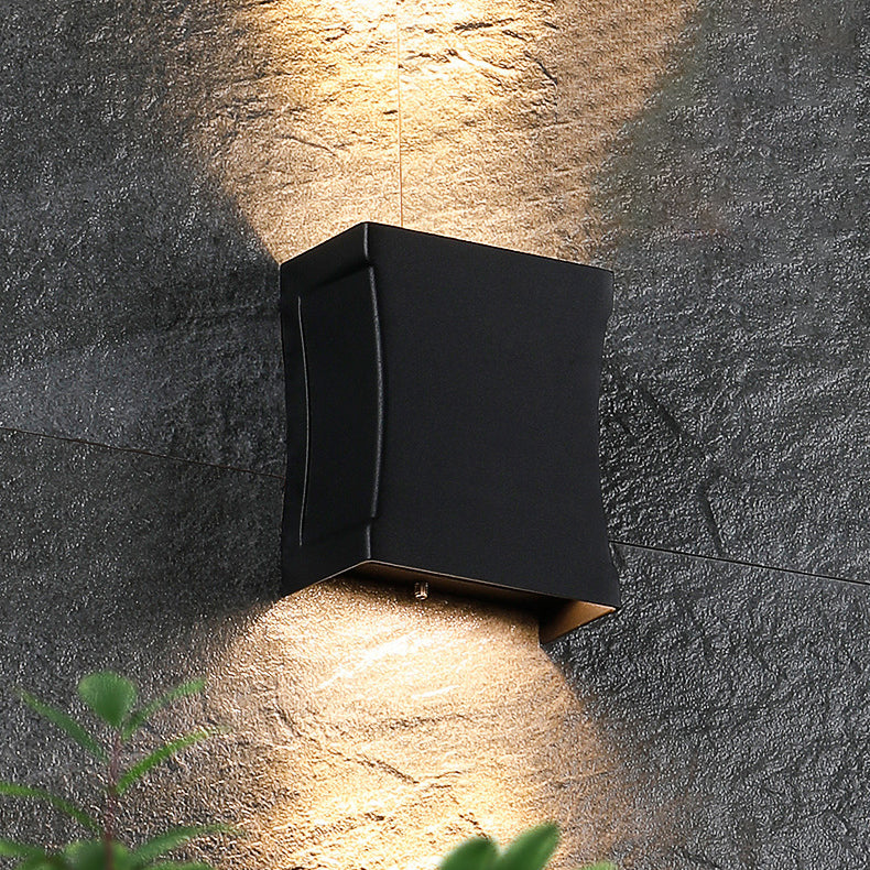 Lumirran - Kültéri LED fali lámpa modern négyzet alakú vízálló