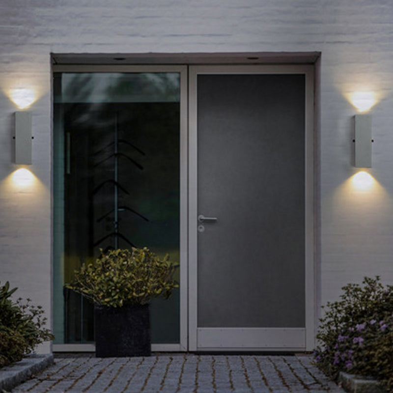 Cravell - Minimalist Cement Square Outdoor Wall Light