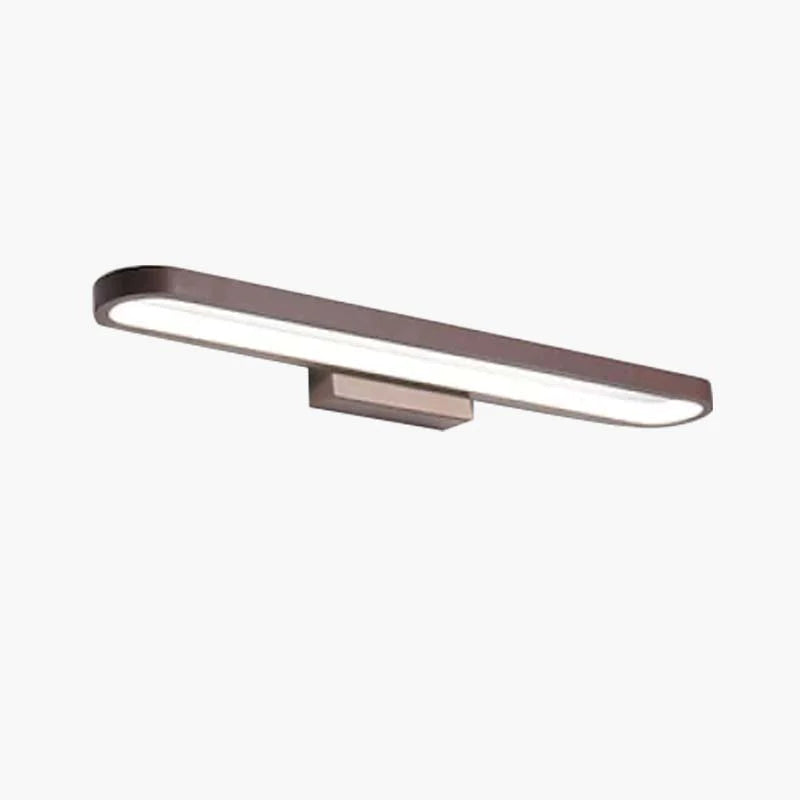 Verano – Lampă de perete modernă, design liniar, culoare cafea