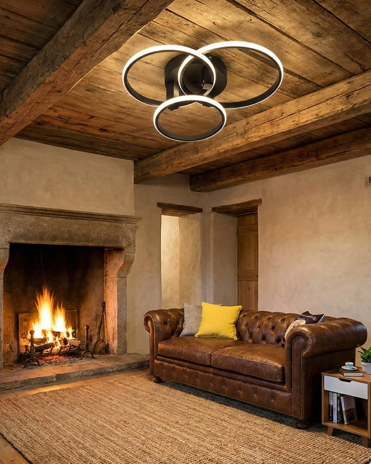 Etercelle – Időtlen Kör Minimalista Mennyezeti Lámpa