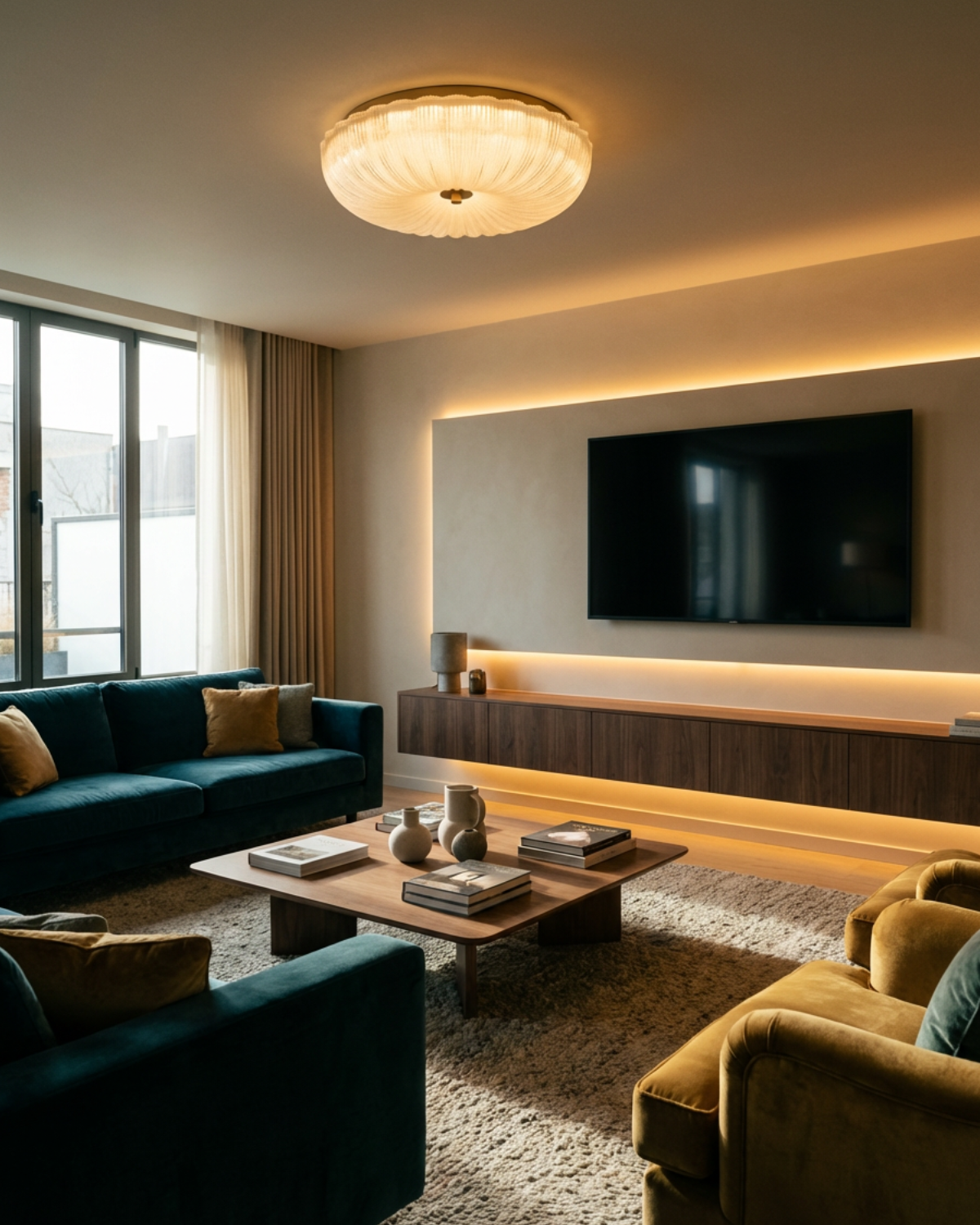 Nuvala – Felhő ihlette szobrászati hangulatvilágítás mennyezetre