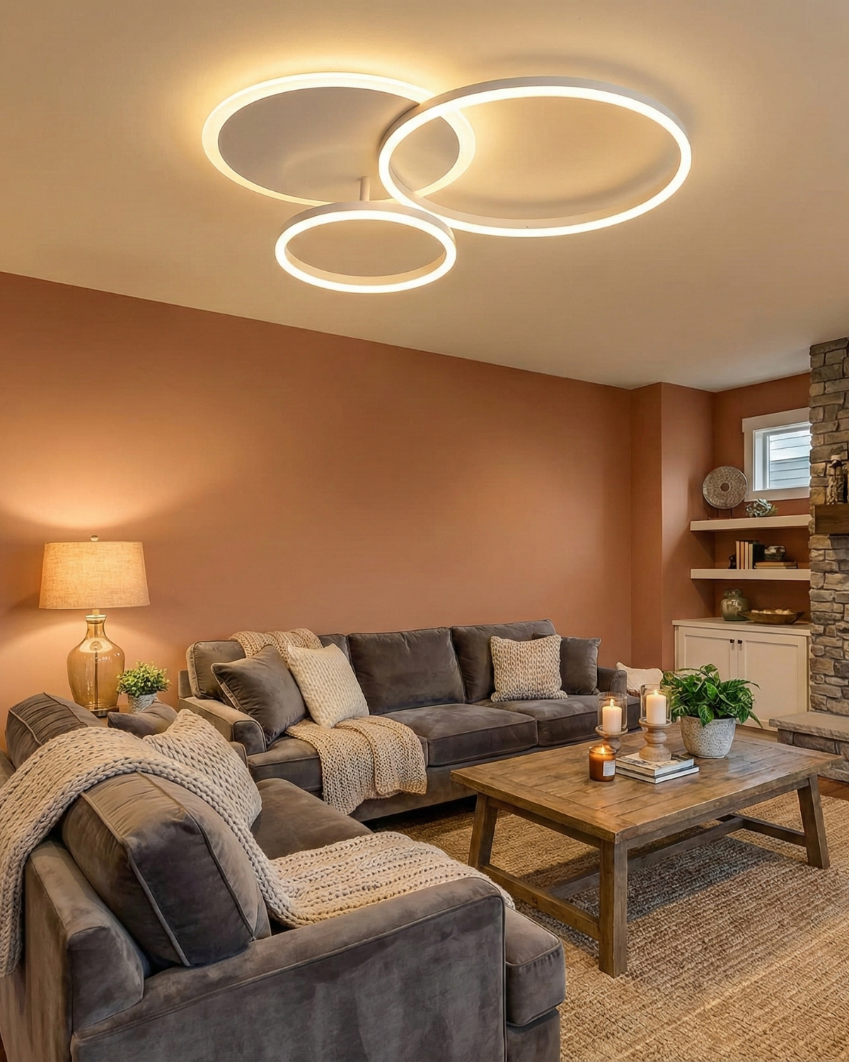 Divanelle – Halo Gyűrű Egyszerű Mennyezeti Lámpa