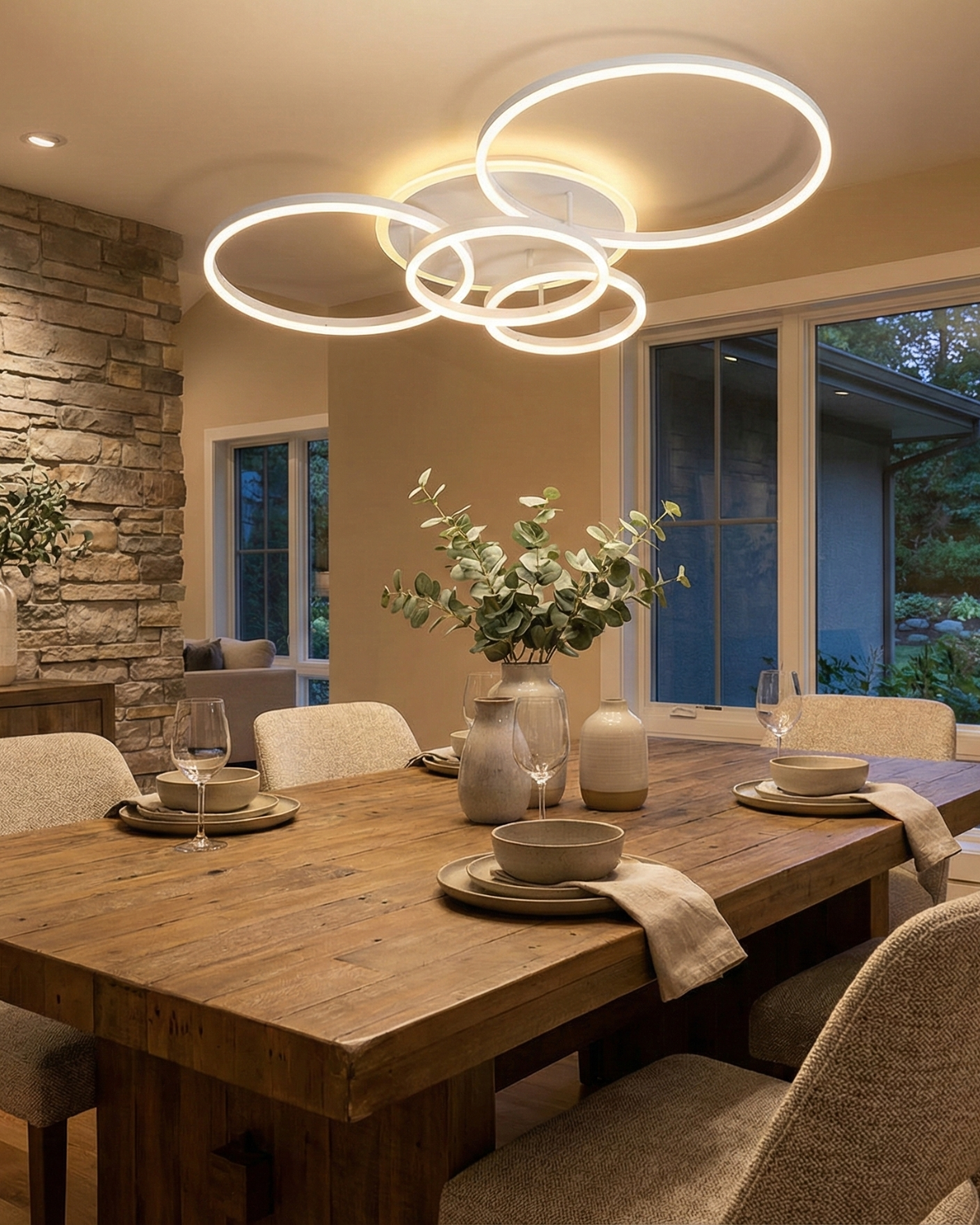 Divanelle – Halo Gyűrű Egyszerű Mennyezeti Lámpa