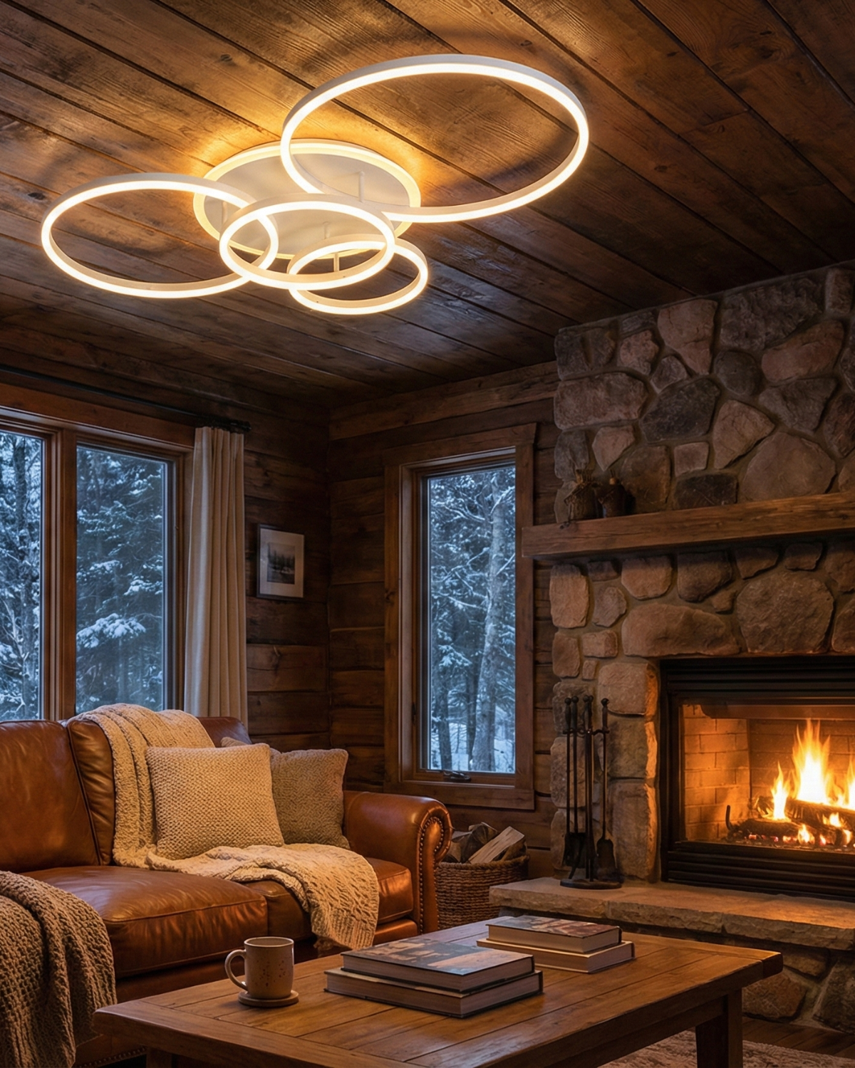 Divanelle – Halo Gyűrű Egyszerű Mennyezeti Lámpa