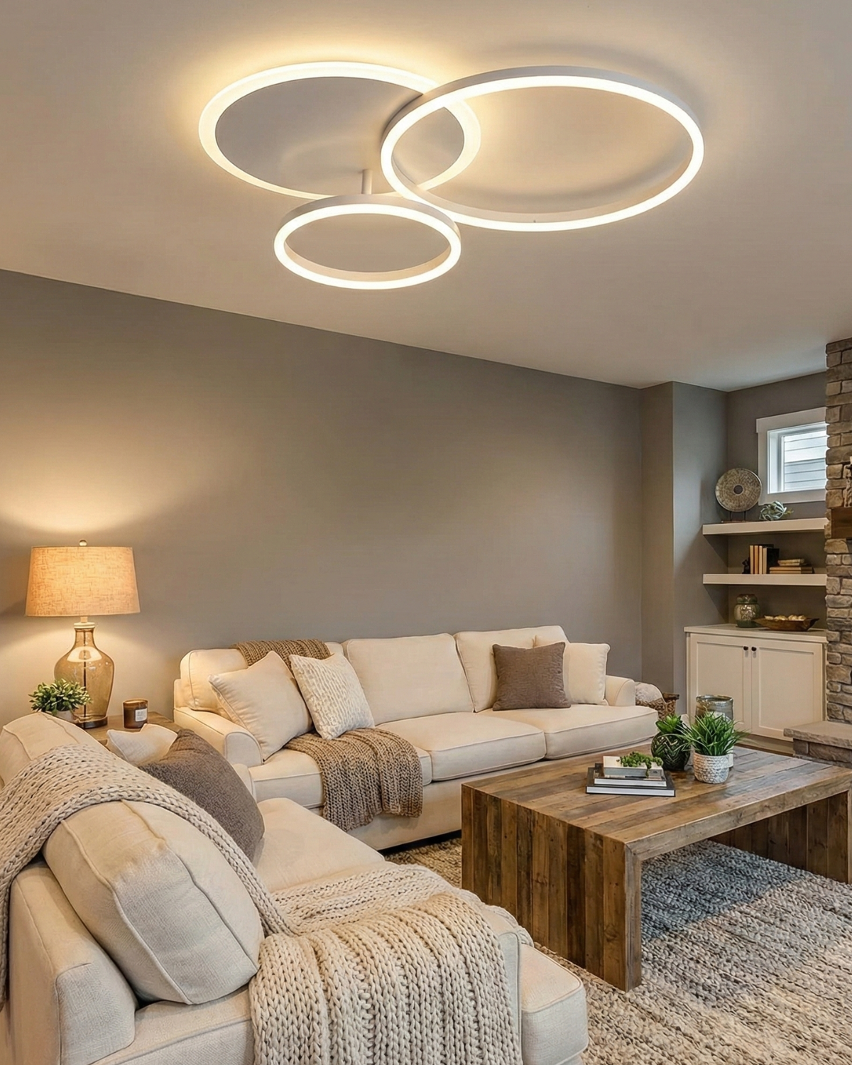 Divanelle – Halo Gyűrű Egyszerű Mennyezeti Lámpa