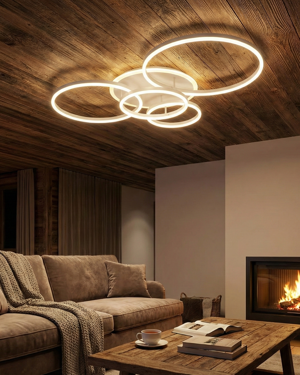 Divanelle – Halo Gyűrű Egyszerű Mennyezeti Lámpa