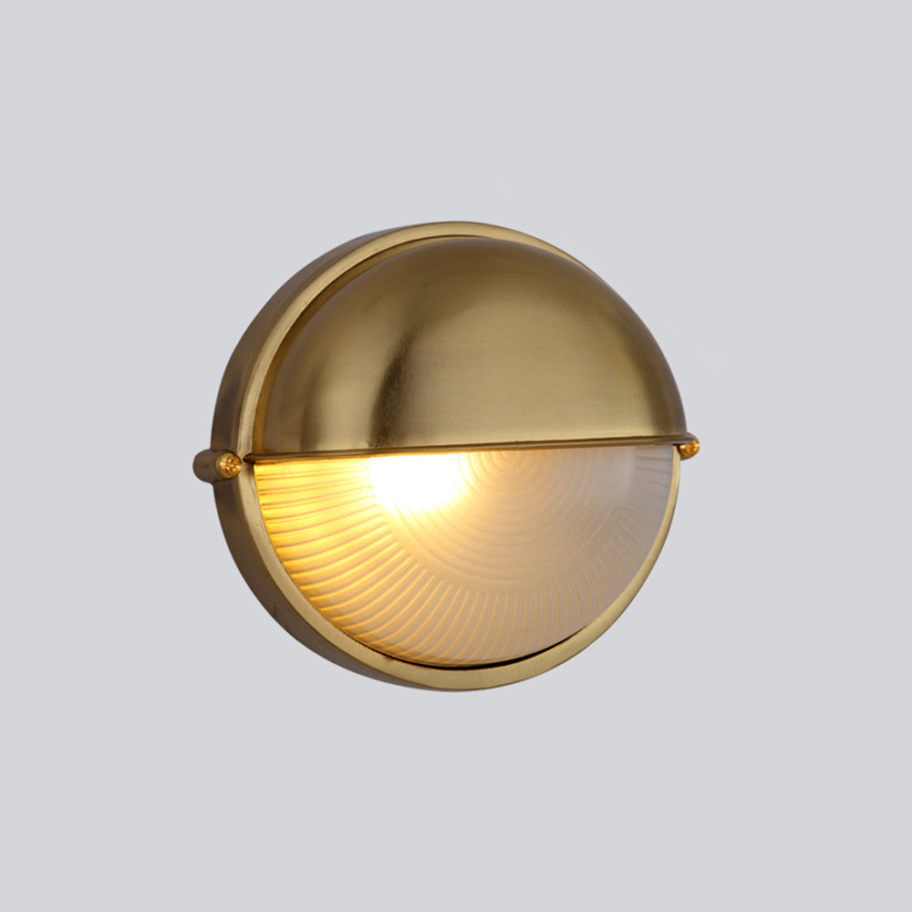 Doreth - Retro Industrial Vintage Glass IP65 Waterproof Outdoor Wall Light