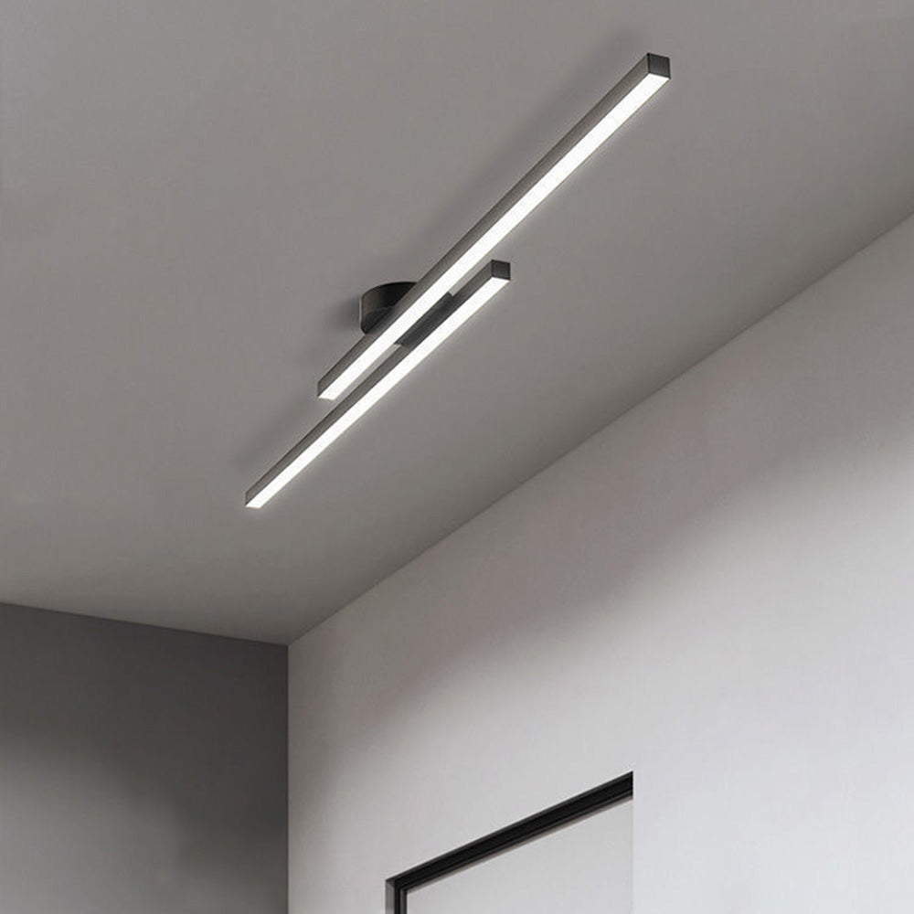 Cavien – Plafonnier LED Linéaire Ultra Fin en Aluminium