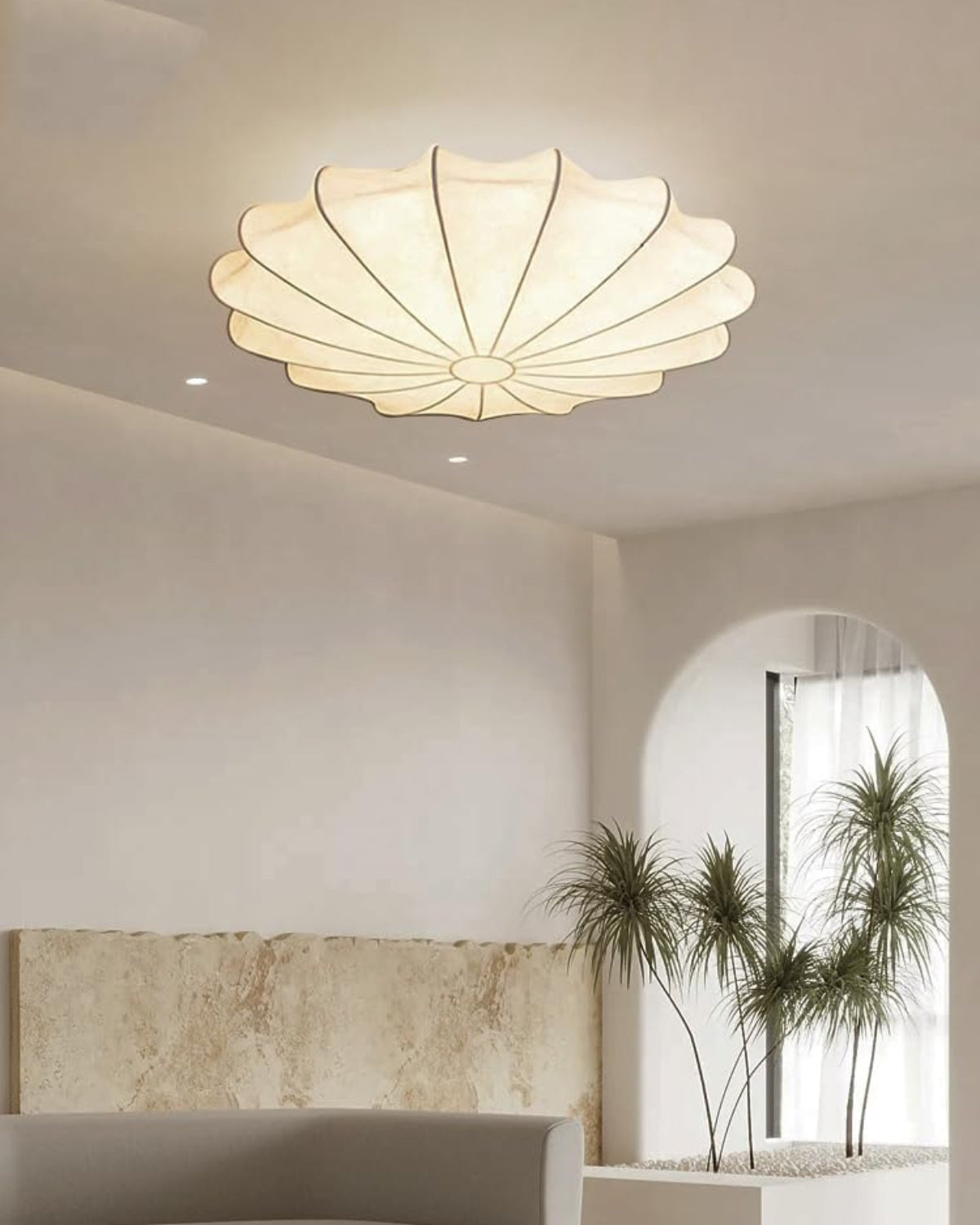 Drosven – Lampada da soffitto nera industriale L’Opale