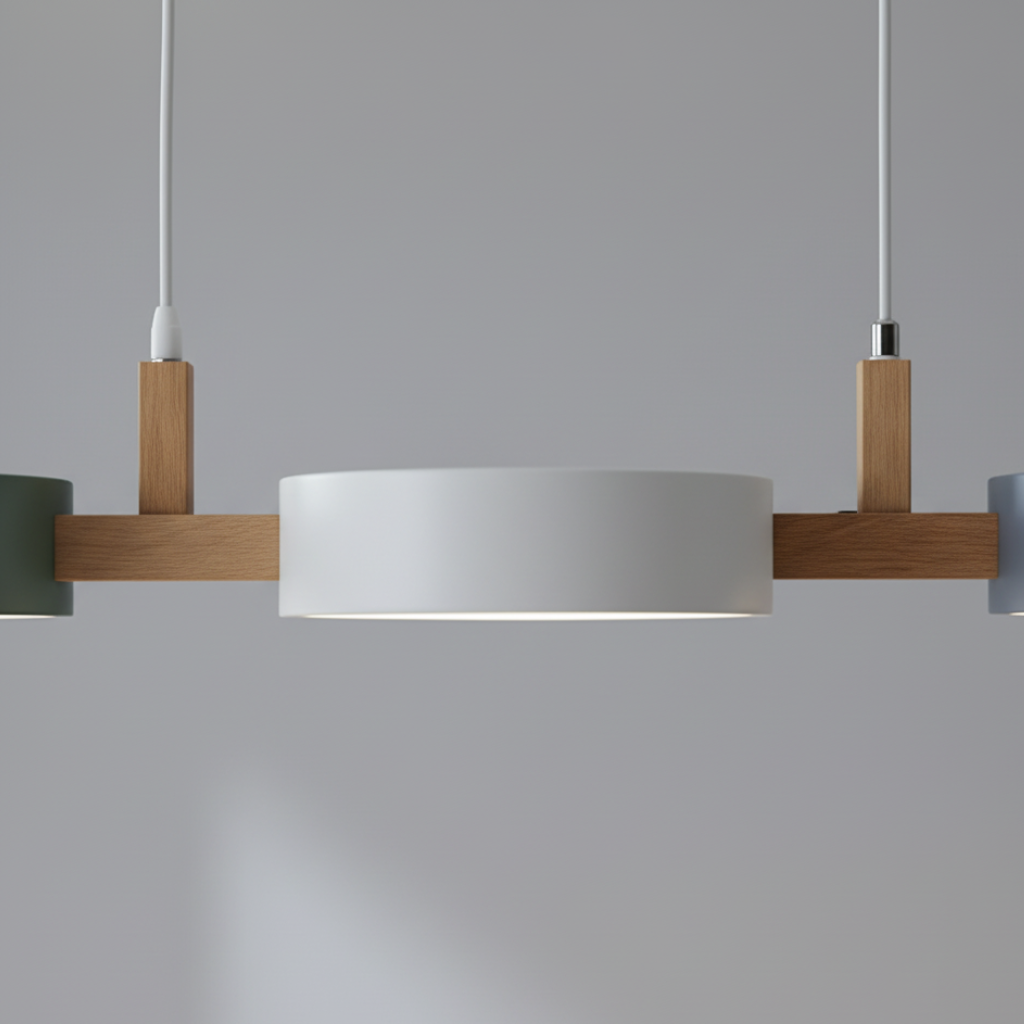 Trestra – lineární závěsné svítidlo skandinávského designu pro jídelnu a kuchyň