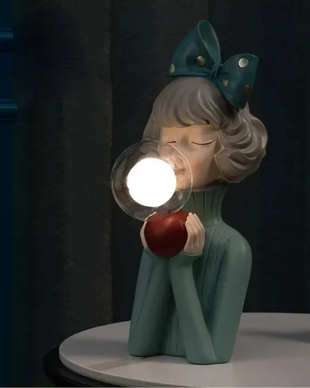 Sylvire - Lámpara de mesa con burbujas de luz