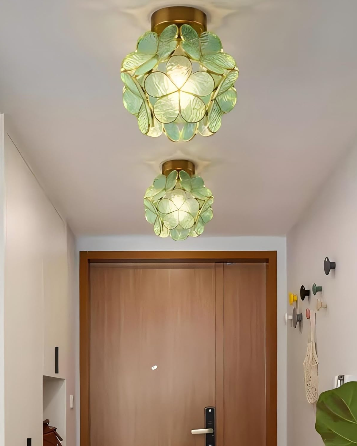 Florenel – Lelora Lampada da Soffitto Elegante con Fiori a LED