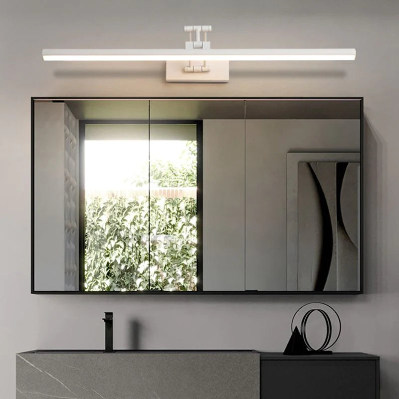 Veliora – minimalistické LED vnitřní nástěnné světlo kov akrylát