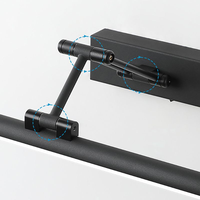 Veliora – minimalistické LED vnitřní nástěnné světlo kov akrylát