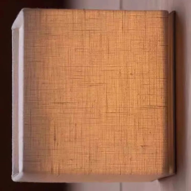 Travelle – Lámpara de pared con pantalla de tela estilo Japandi