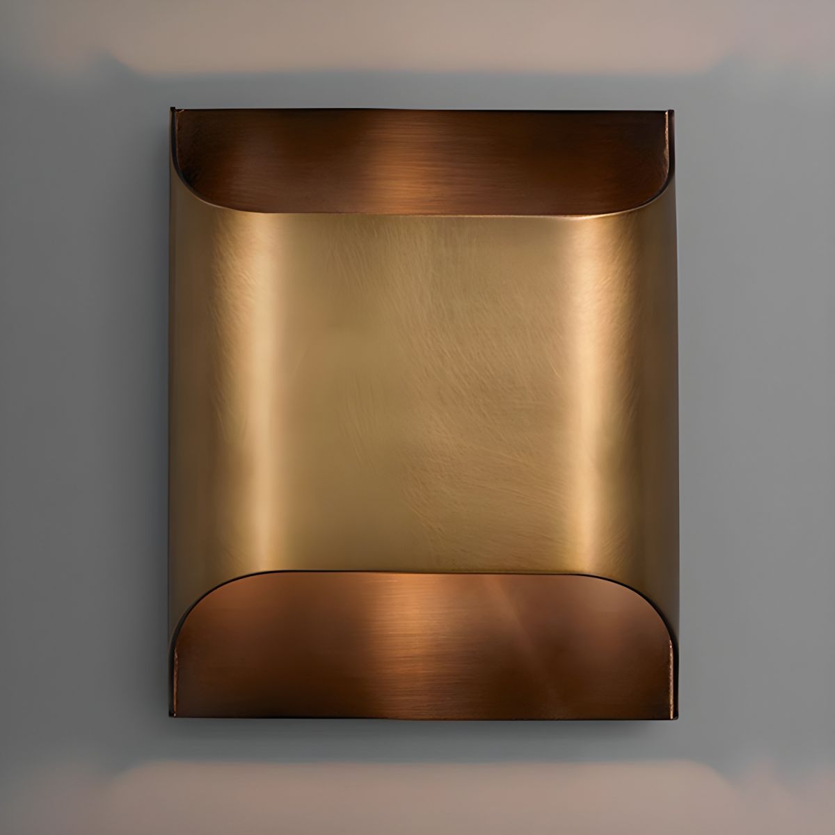 Luthaire - Copper Double Lights Antique Style Wall Light
