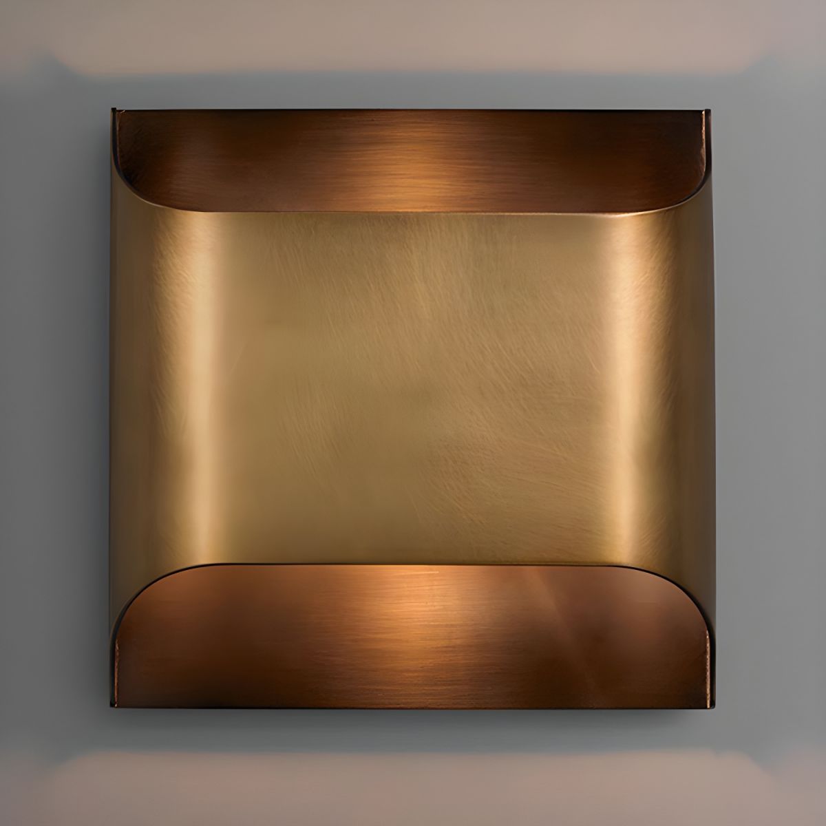 Luthaire - Copper Double Lights Antique Style Wall Light