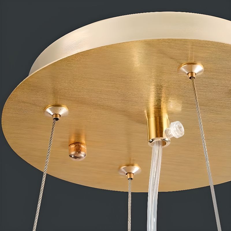 Aluresta – Crystal Aluminum Ceiling Chandelier