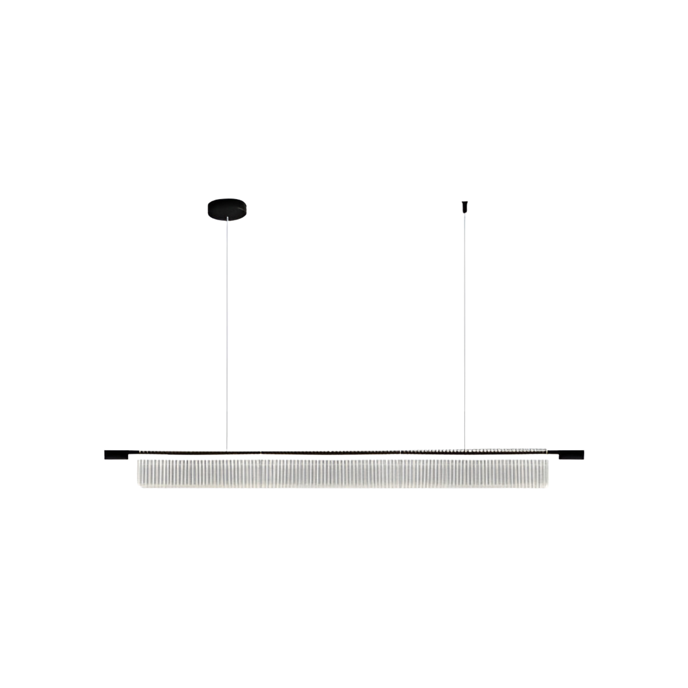 Varnel – Nordic Acrylic Linear Iron Strip Pendant Light