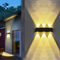 Aurivex - Ηλιακό LED Φωτιστικό Τοίχου Θερμό Λευκό Εξωτερικού Χώρου