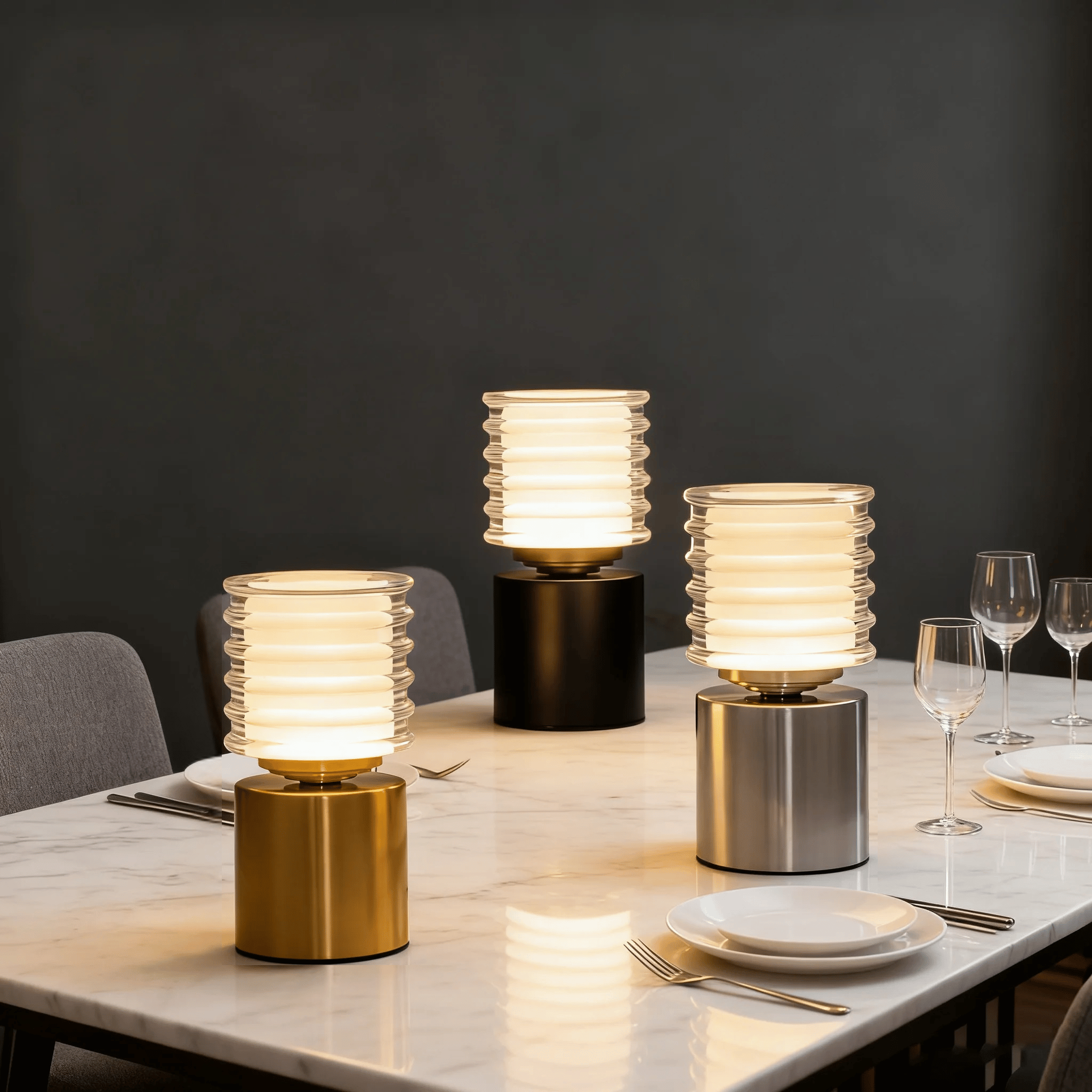 Lumerion – Rechargeable Touch Table Lamp