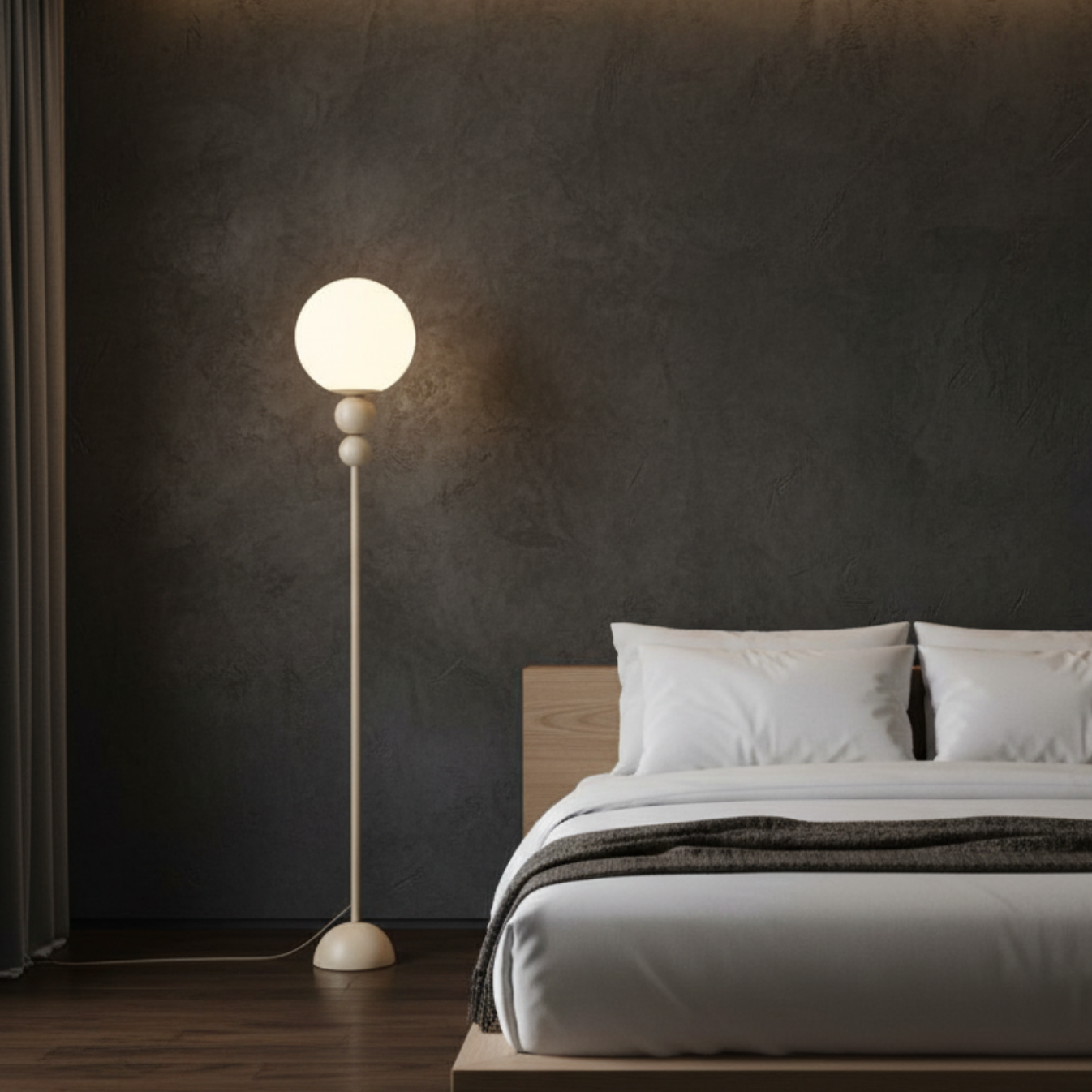 Dornelle – Lampada da terra elegante e moderna a LED per soggiorno e ufficio