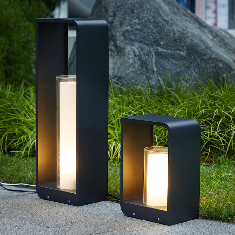 Donrain - Minimalist Square Frame LED Waterproof Lawn Light
