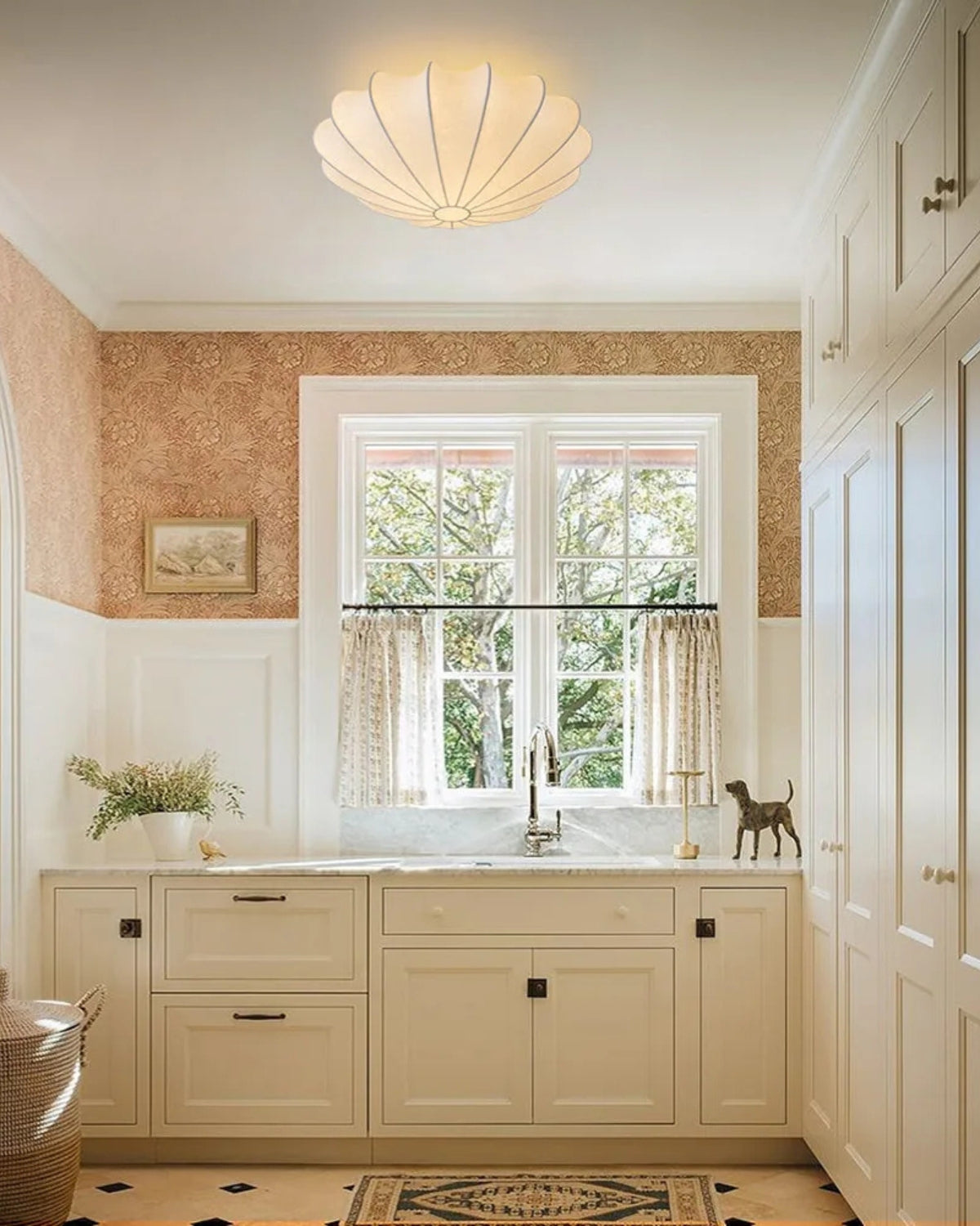 Drosven – Lampada da soffitto nera industriale L’Opale