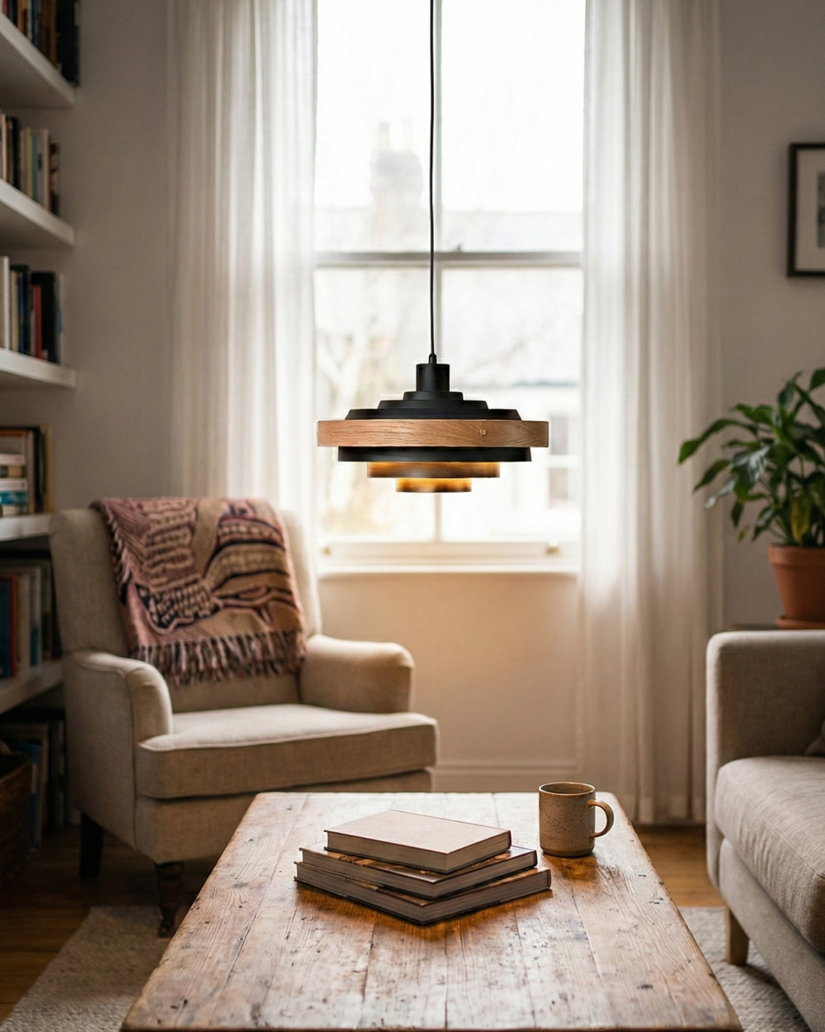 Seravine - Ethereal Crystal Pendant Light