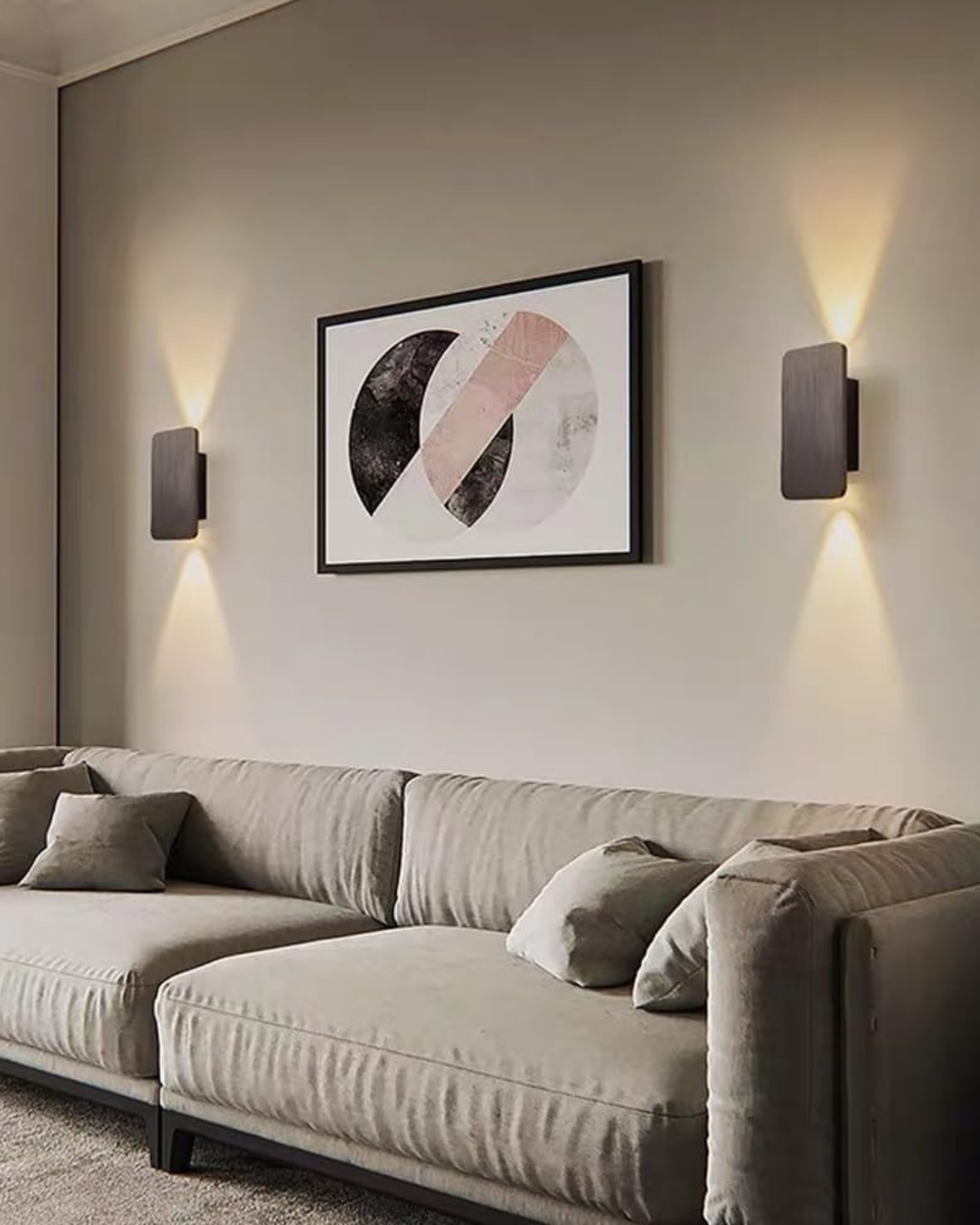 Esselune – Lámpara de pared moderna y minimalista