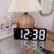 Zenvira – Orologio Sveglia Specchio LED con Temperatura e Funzione Snooze