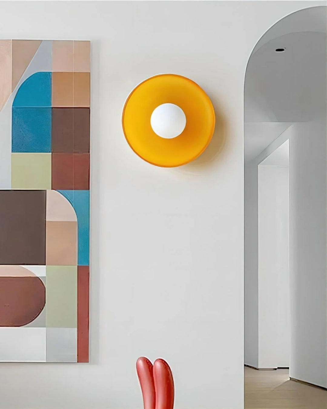 Solurein – Éclat Soleil Minimalist Ceiling and Wall Lamp with Warm Glow