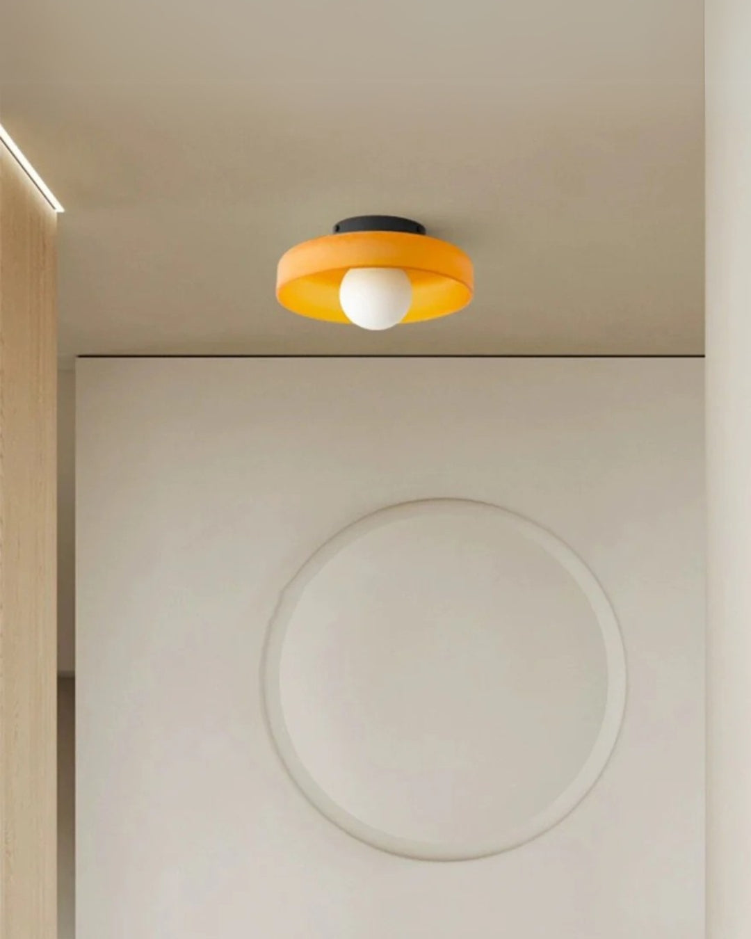 Solurein – Éclat Soleil Minimalist Ceiling and Wall Lamp with Warm Glow