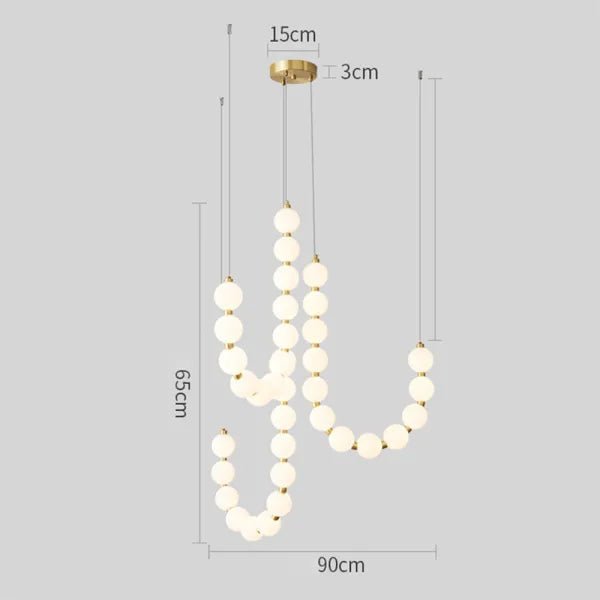 Celestique – Hanging Chain Chandelier