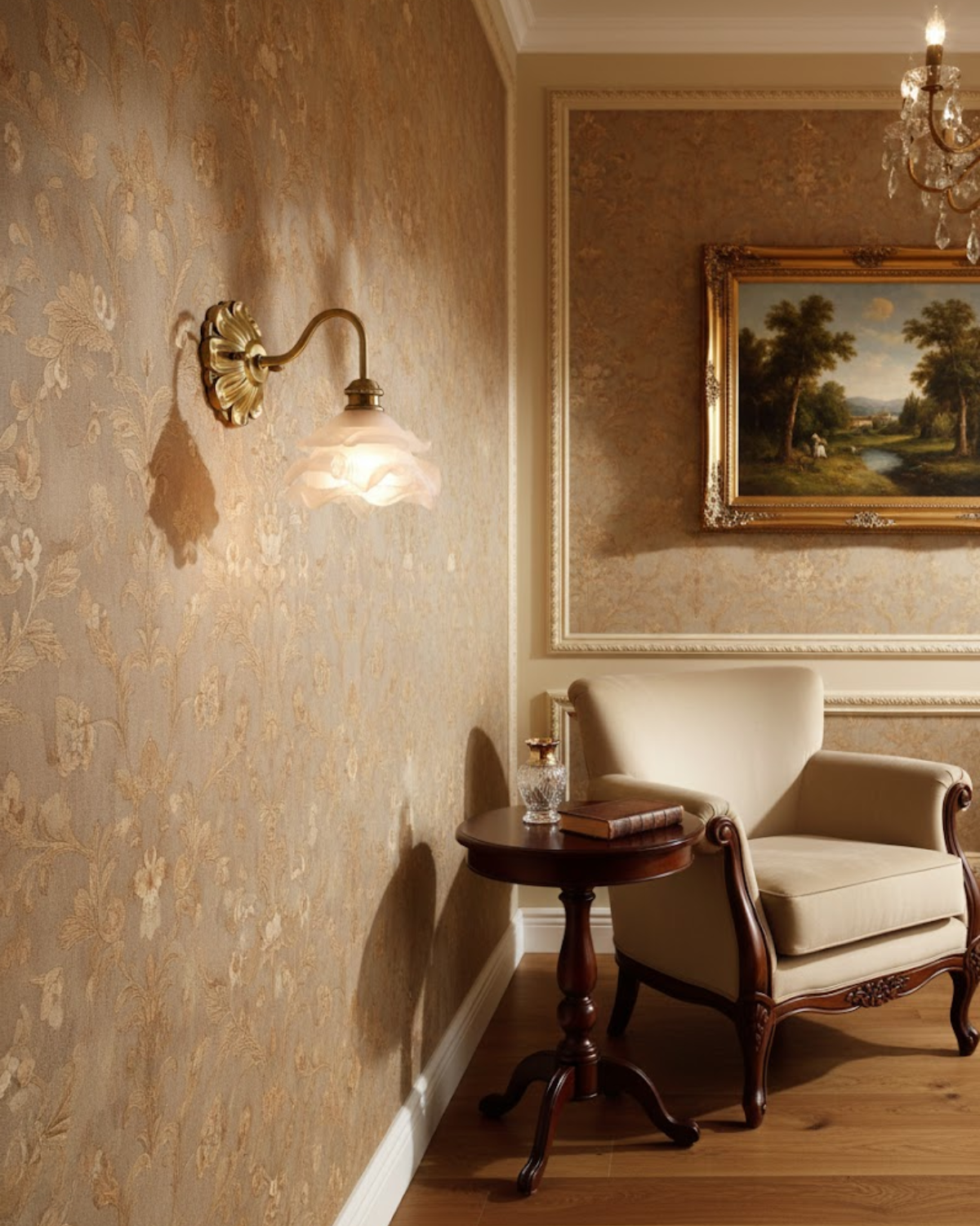 Papirelle - Le Papillon Inspireret Væglampe