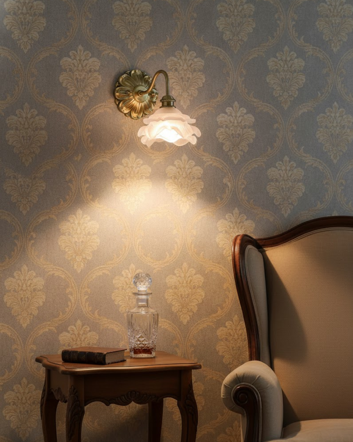 Papirelle - Le Papillon Inspireret Væglampe