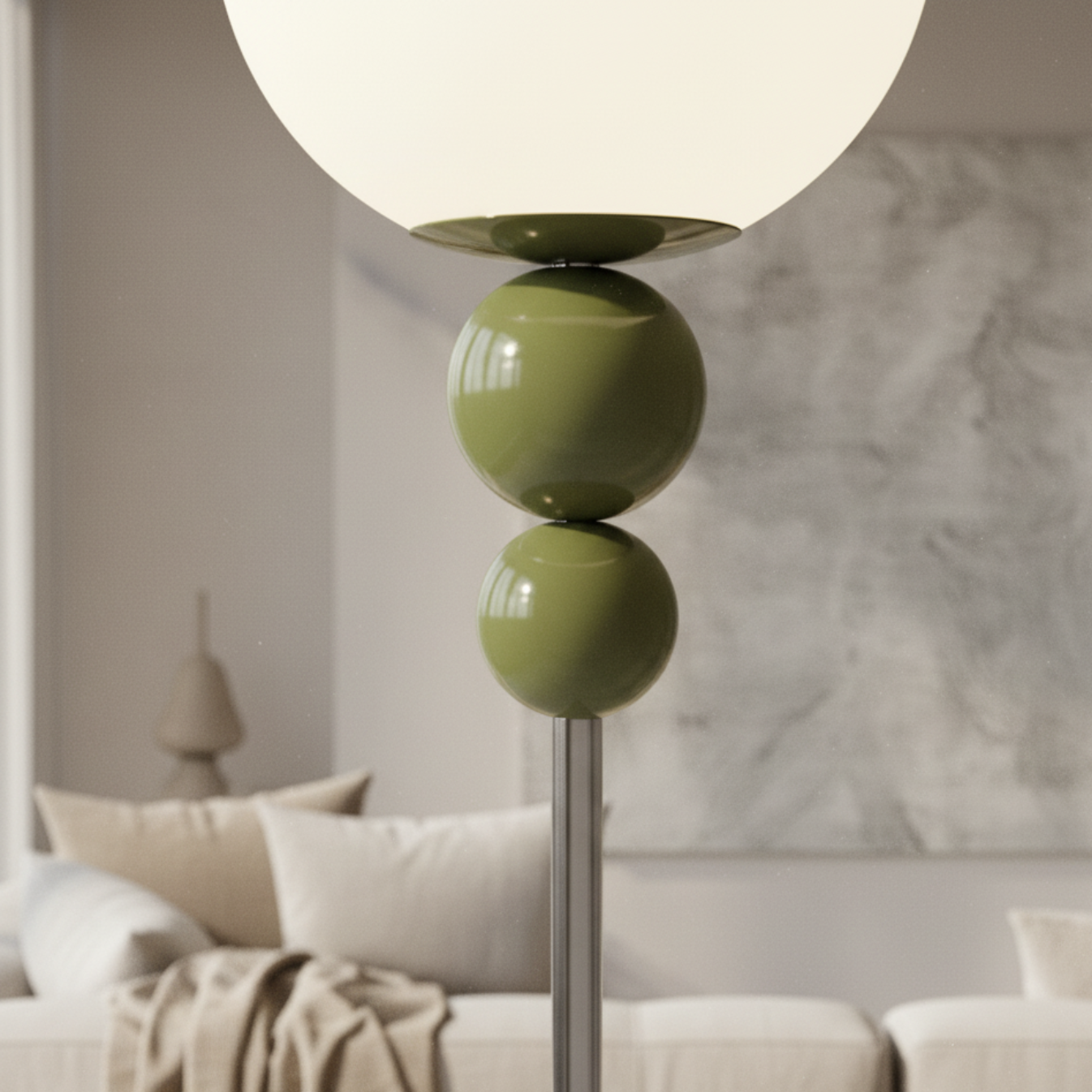 Dornelle – Lampada da terra elegante e moderna a LED per soggiorno e ufficio