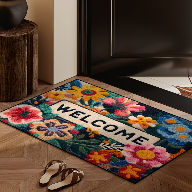 Colnes - Colorful Floral Spring Door Mat