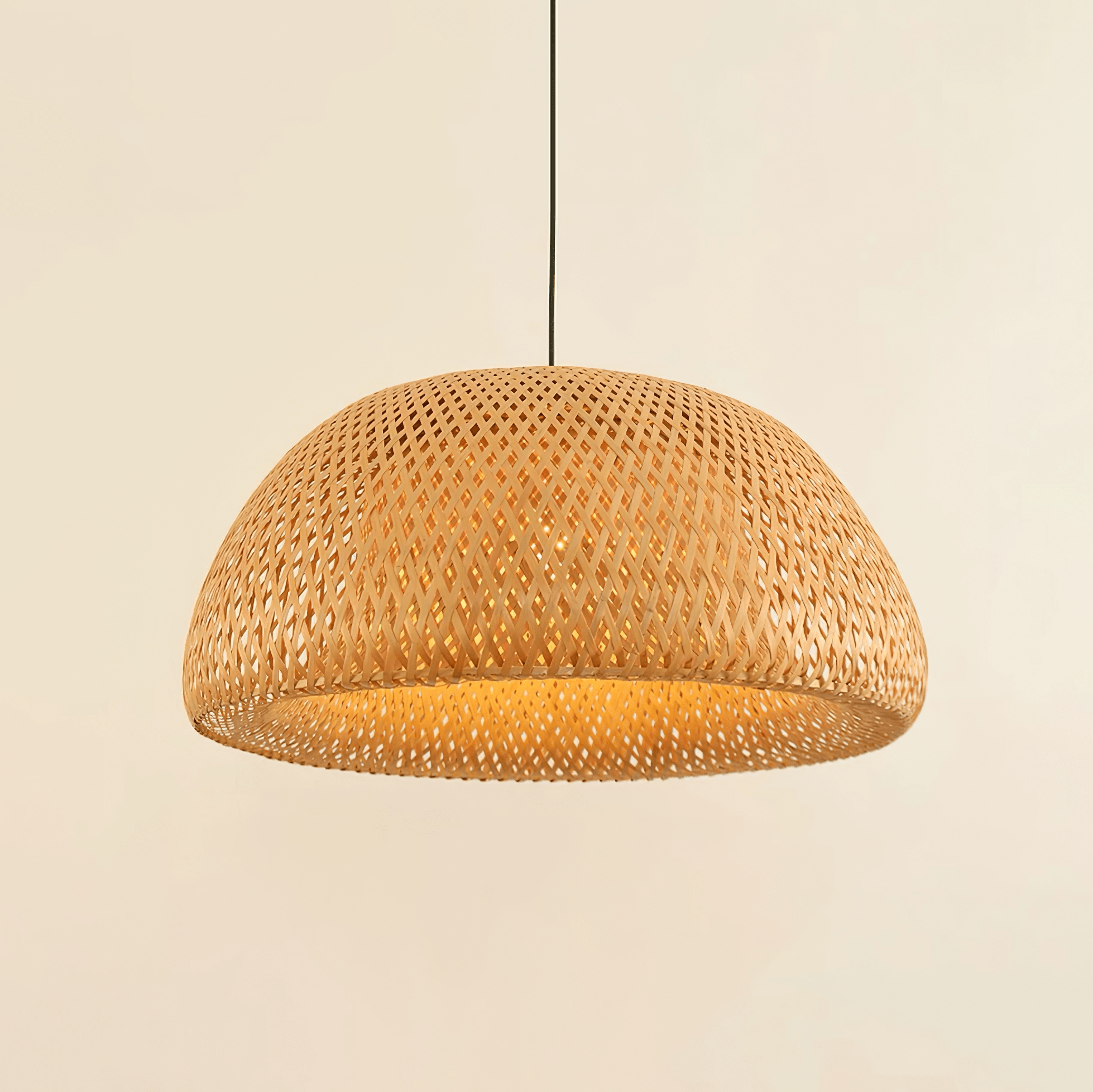 Eurnora - Suspension en bambou naturel