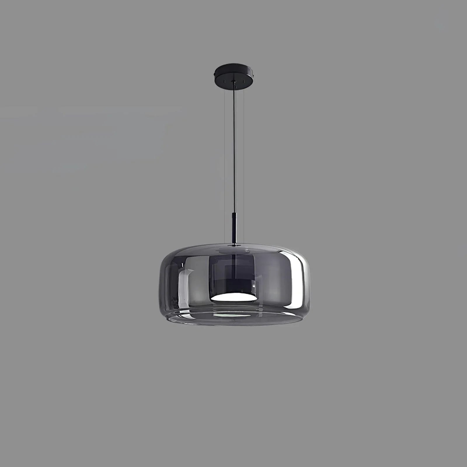 Ceyra – LED závěsné svítidlo do jídelny vintage sklo