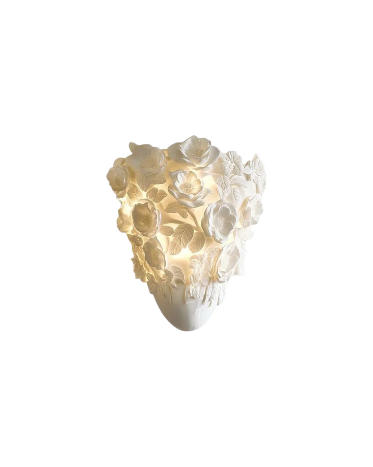 Roselune – Sculptural Floral Minimalist Wall Light