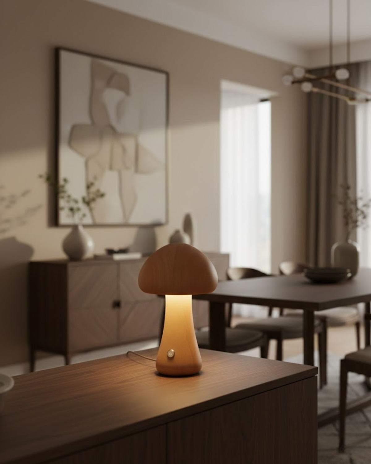 Myrielle – Mushroom Glow Modern Light