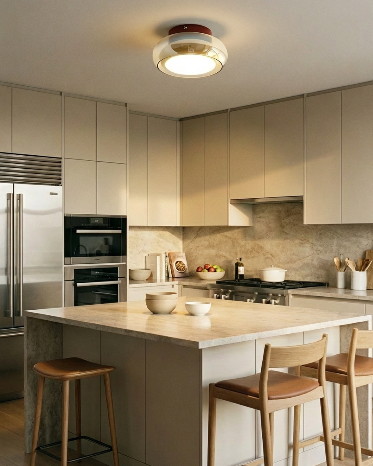 Lumivara - Kézműves Szerkezet Mennyezeti Lámpa